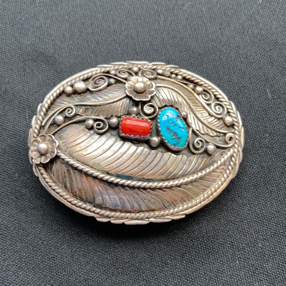 Silver Belt Buckle